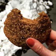 Gluten-free peanut butter cookie from Blue Dog Kitchen Bar